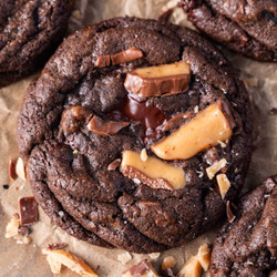Coffee Toffee Cookies