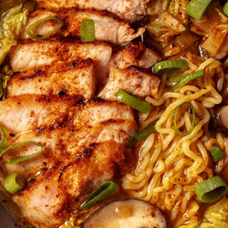 Cabbage Ramen With Pork