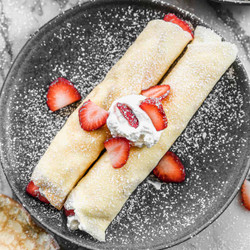 Strawberry Crepes
