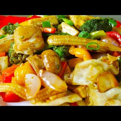 Stir Fry Vegetables Or Sauteed Vegetables