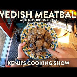 Swedish Meatballs With Mushroom Gravy