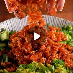 Crispy Rice Bowl With Sweet Chili Sauce