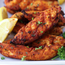Air Fryer Chicken Tenders - No Breading