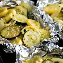 Grilled Vegetables In Foil