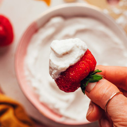 Magical Vegan Cashew Whipped Cream