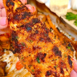 HONEY GARLIC PARM CHICKEN BAKE