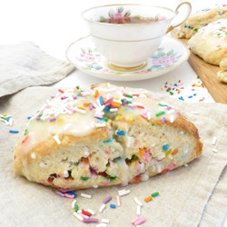 Birthday Cake Scones