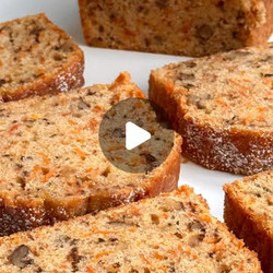 Loaf Tin Carrot Walnut Cake