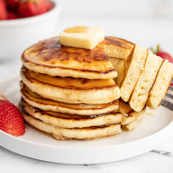 Fluffy Homemade Pancakes