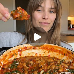 Warm Chorizo Butterbeans In A Smoky Red Pepper Base