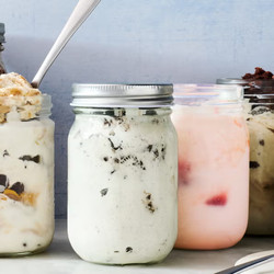 Mason Jar Ice Cream