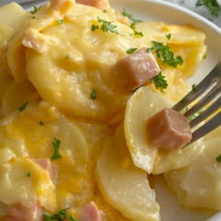 Scalloped Potatoes And Ham