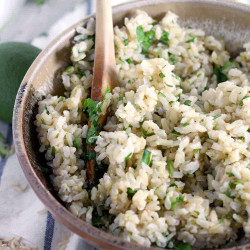 Cilantro Lime Brown Rice