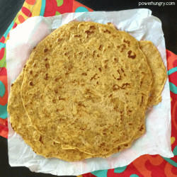 Chickpea Tortillas {grain-free, Vegan}