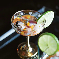 Porteño’s Ceviche With Tiger’s Blood