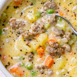 Protein Packed Shepherd’s Pie Soup