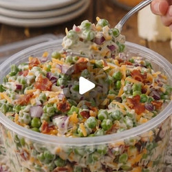 Bacon Pea Salad