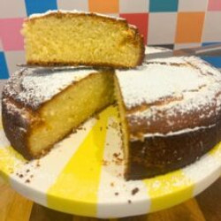 Lemon Cottage Cheese Cake