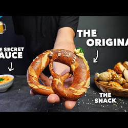 Homemade Soft Pretzels (Bavarian Style Brezen)