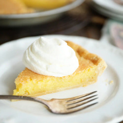 Old Fashioned Vinegar Pie