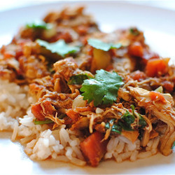 Indian-spiced Braised Chicken