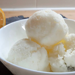 2 Ingredient Orange Sherbert