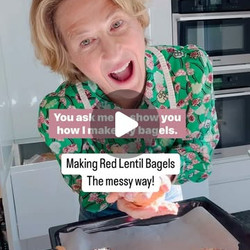Red Lentil Bagels