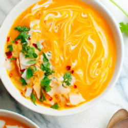 Thai Curried Butternut Squash Soup