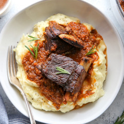 Beer Braised Beef Short Ribs