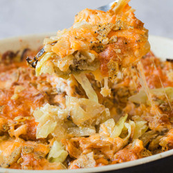 Cheesy Cabbage Casserole easy budget side mains must