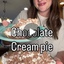 Grandma's Chocolate Cream Pie