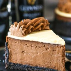 Guinness Chocolate Cheesecake