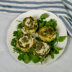 Courgette And Yellow Squash Rolls