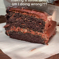 Sourdough Chocolate Cake