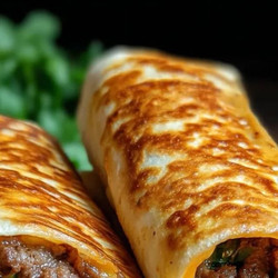 Cheesy Beef Tortilla Wraps