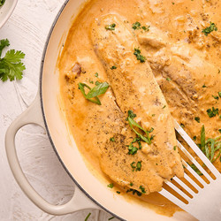 Sweet And Spicy Skillet Tilapia With Coconut And Gochujang Recipe