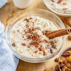 Rice Pudding With Cooked Rice