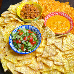 Soul Nachos: Black-eyed Peas And Pimento Cheese Nachos
