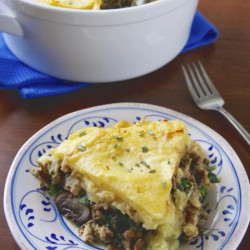 Vegan Shepherd’s Pie With Lentils And Mushrooms