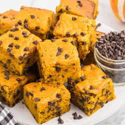 Pumpkin Chocolate Chip Bars Recipe