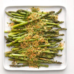Grilled Asparagus With Gremolata
