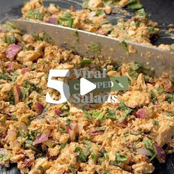 5 Viral Chopped Chicken &amp; Egg Salads!