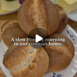 German Wheat Rolls (brötchen)