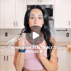 Homemade Electrolyte Powder