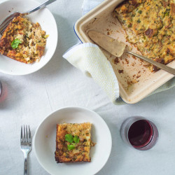 Savory Bread Pudding With Whatever You Have