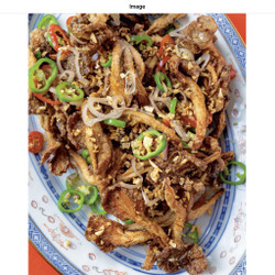 Salt &amp; Pepper Fried Oyster Mushrooms