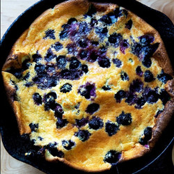 Blueberry Dutch Babies