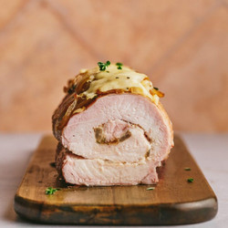 Stuffed Traeger Smoked Pork Loin (french Onion Style)