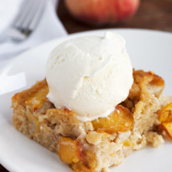 Paleo Peach Cobbler