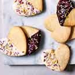 Funfetti Heart Biscuits